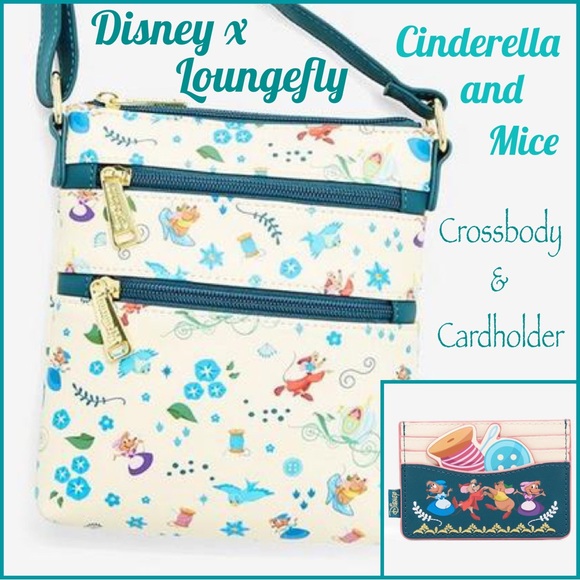 Disney Bags Loungefly Disney Cinderella Animal Friends Crossbody